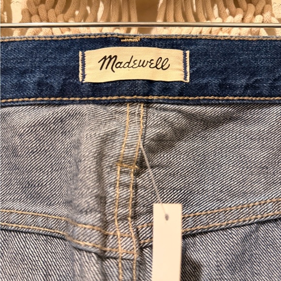 NWT Madewell A-Line Denim Skirt – Rising Denim, Women’s Size 32, Stylish Jean - Picture 2 of 4